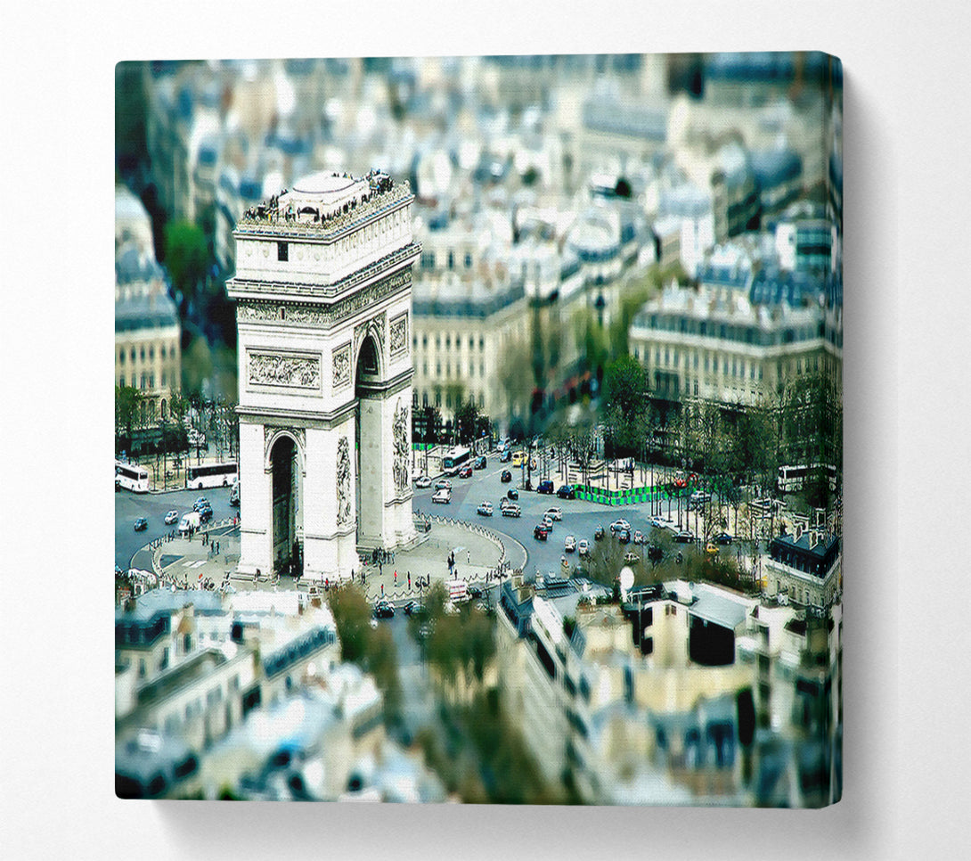  A Canvas Print of Triumphal Arch Paris Canvas Art