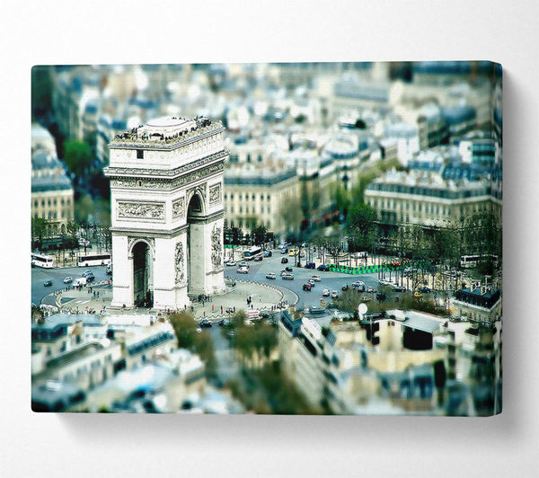  A Canvas Print of Triumphal Arch Paris Canvas Art