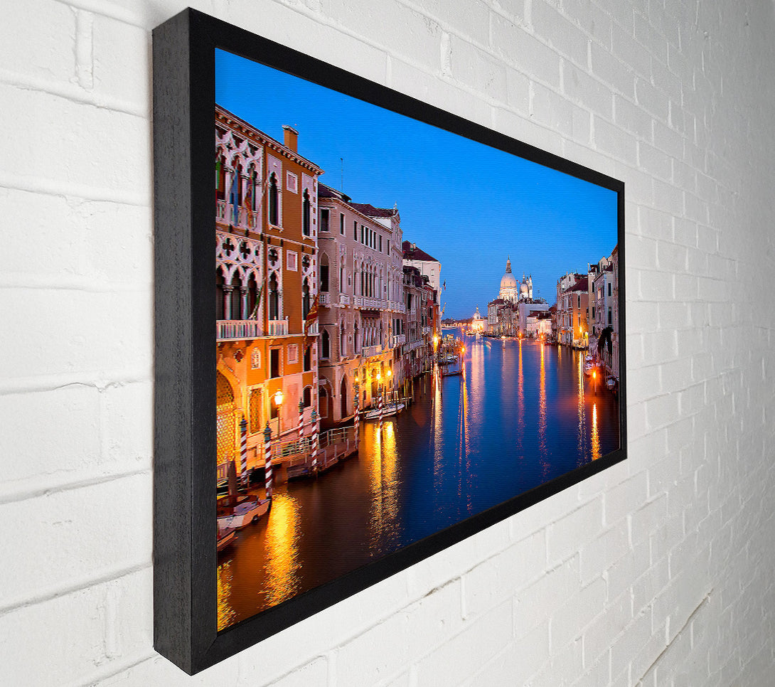  A Canvas Print of Venice At Night Canvas Art