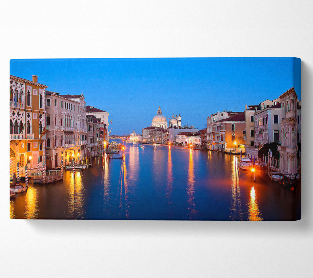  A Canvas Print of Venice At Night Canvas Art