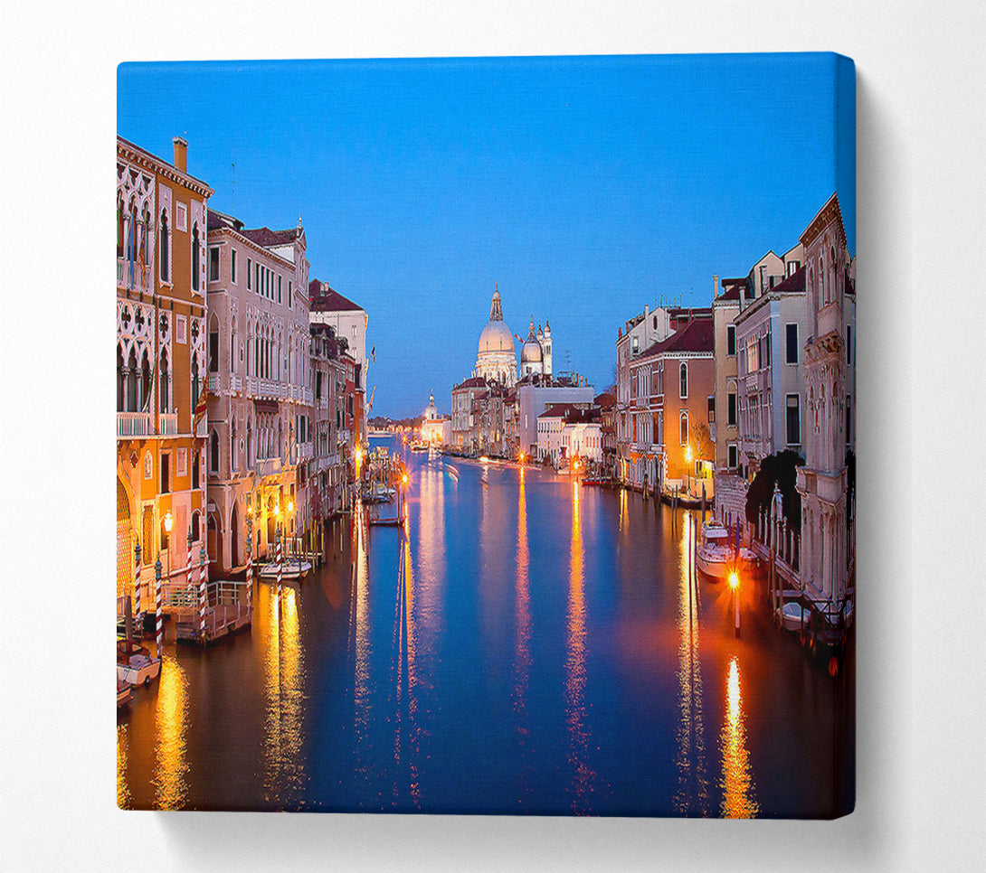  A Canvas Print of Venice At Night Canvas Art
