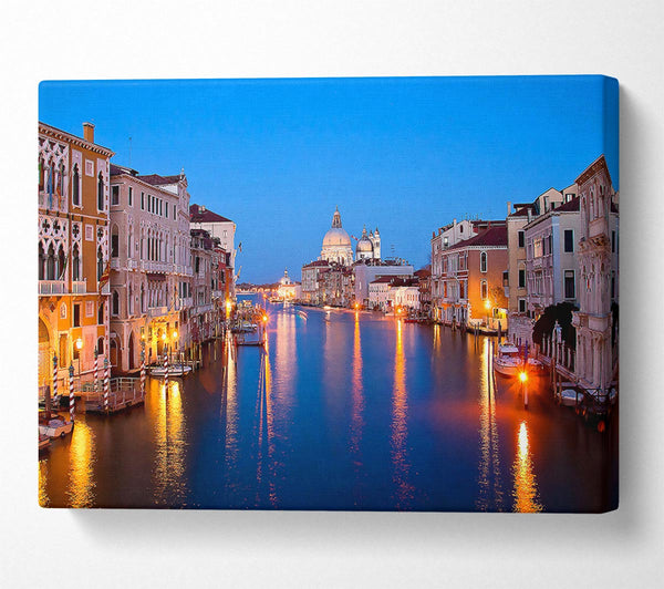  A Canvas Print of Venice At Night Canvas Art