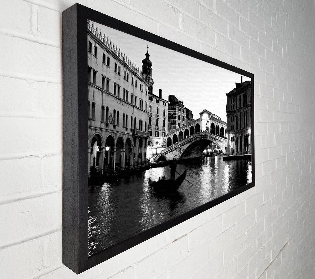  A Canvas Print of Venice Gondela Canvas Art