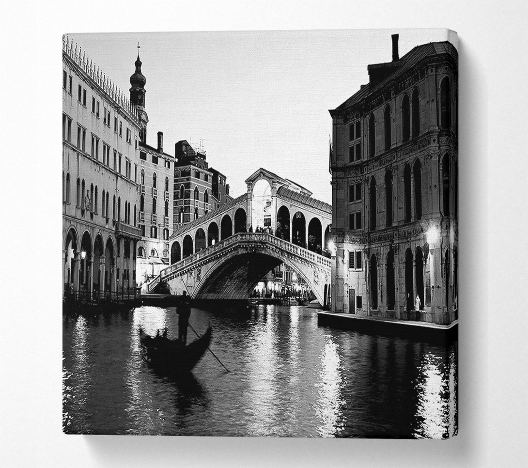  A Canvas Print of Venice Gondela Canvas Art