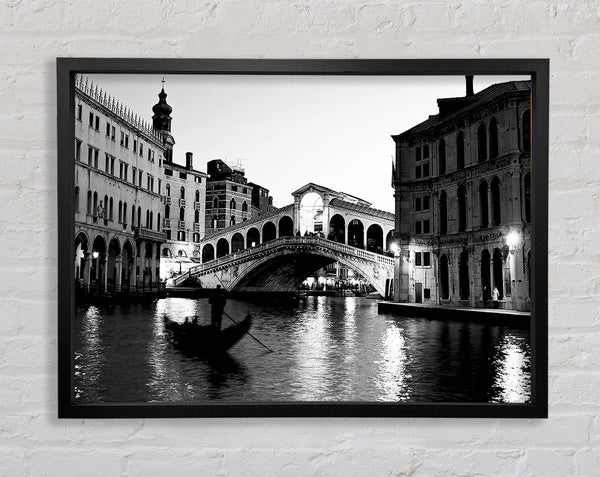Venice Gondela Framed Print