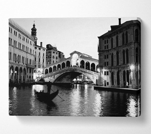  A Canvas Print of Venice Gondela Canvas Art