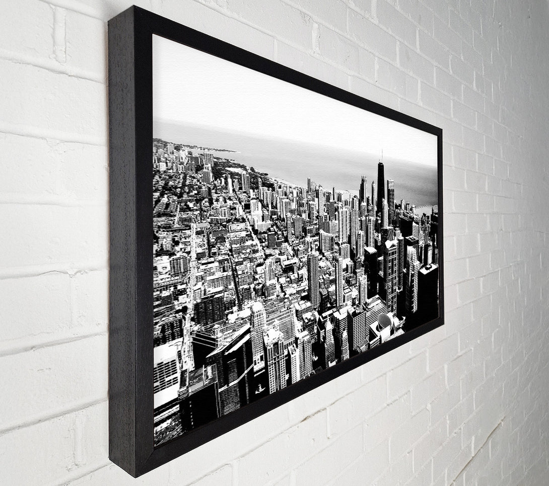  A Canvas Print of View Over Manhattan Canvas Wall Art