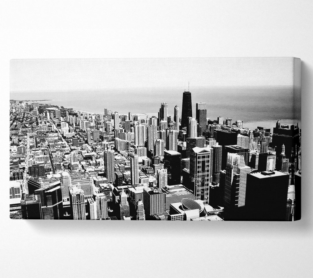  A Canvas Print of View Over Manhattan Canvas Wall Art