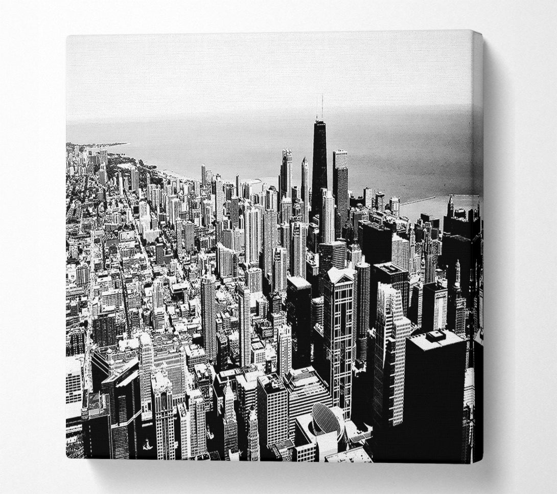  A Canvas Print of View Over Manhattan Canvas Wall Art