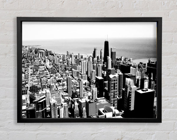View Over Manhattan Framed Print