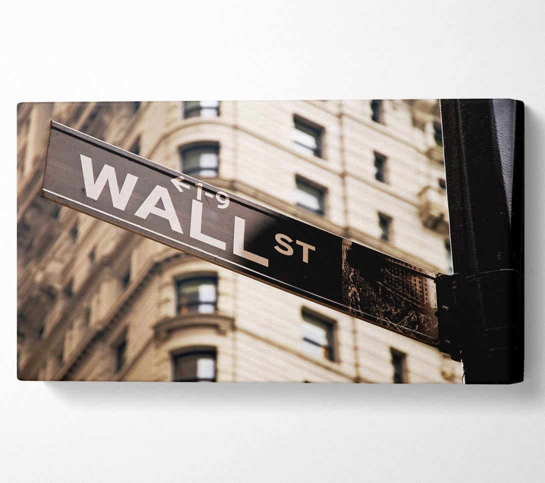 A Canvas Print of Wall Street Canvas Wall Art