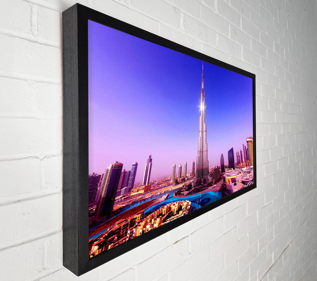  A Canvas Print of Worlds Tallest Tower Burj Khalifa Canvas Print