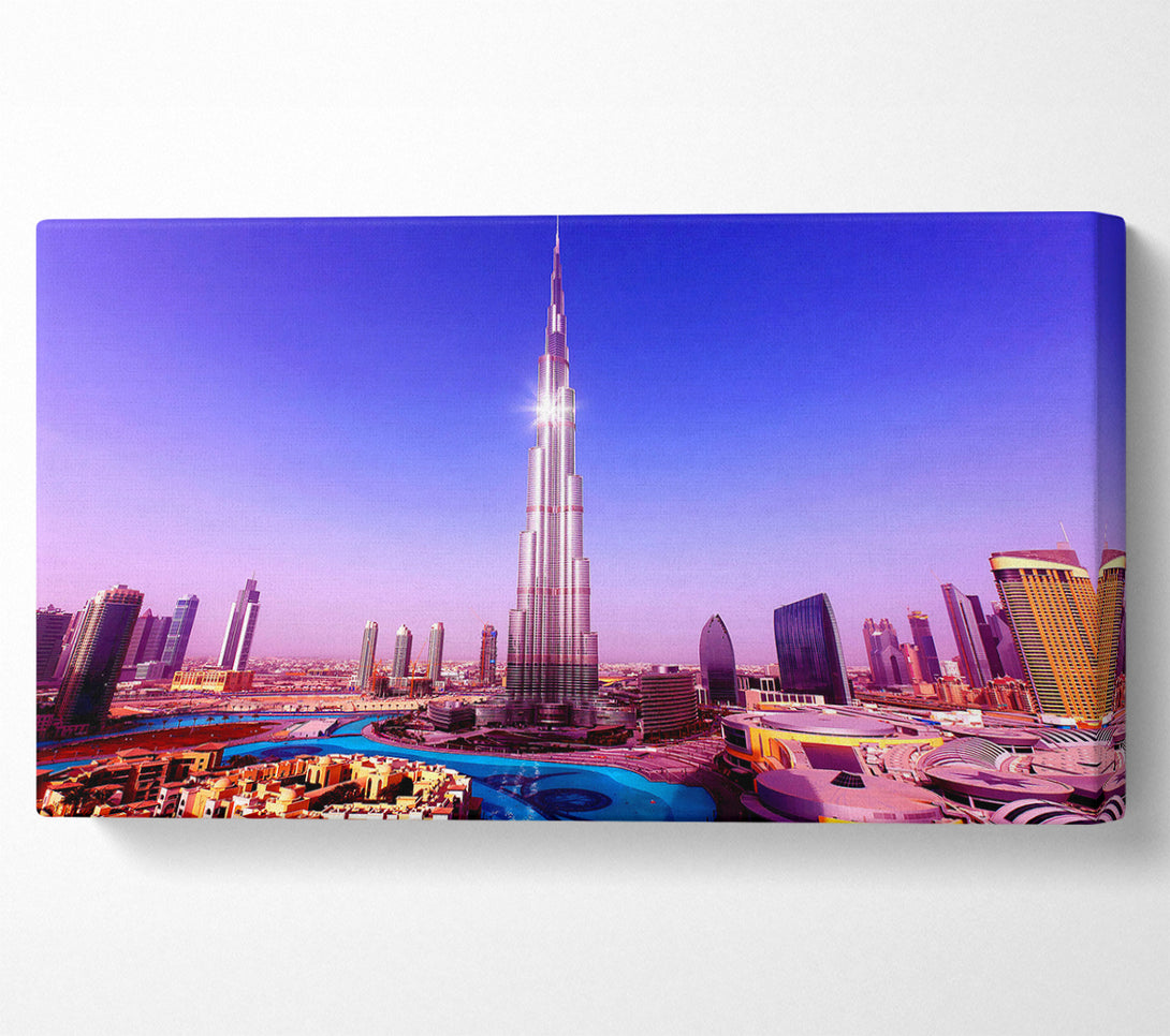  A Canvas Print of Worlds Tallest Tower Burj Khalifa Canvas Print