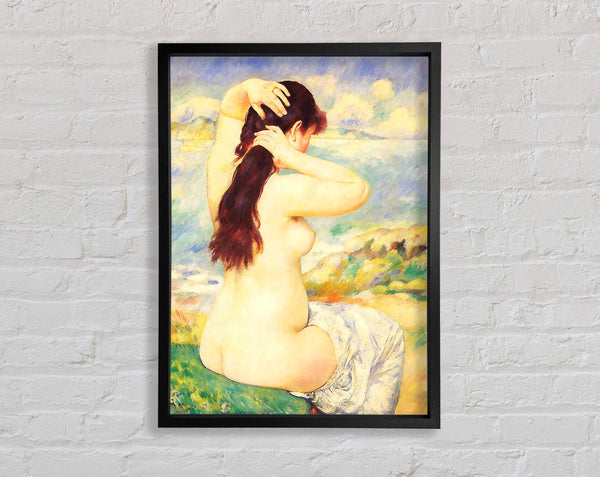 Renoir A Bather Framed Print