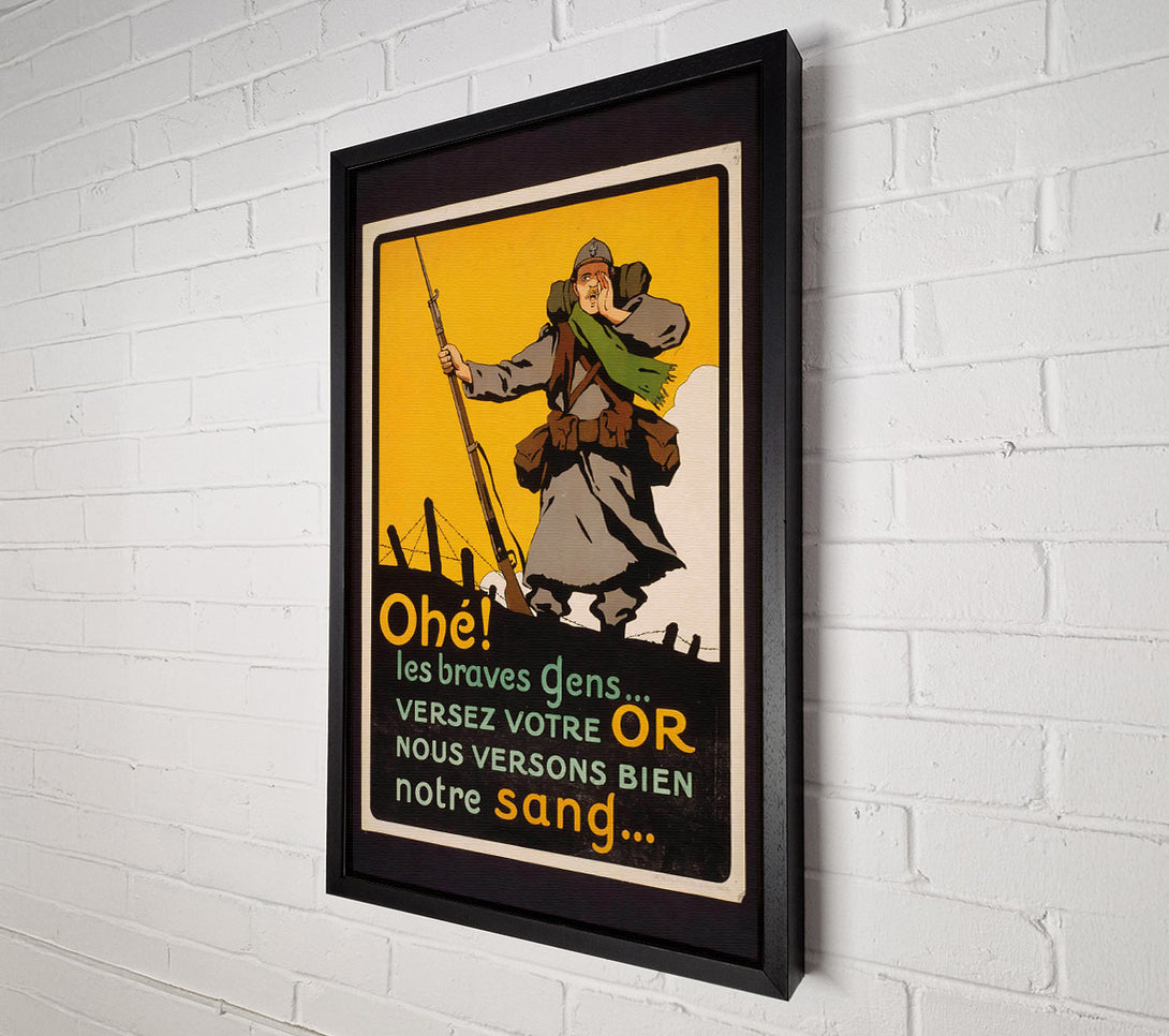  A Canvas Print of A Soldier Canvas Art