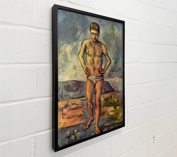 Cezanne A Swimmer