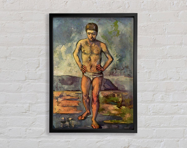 Cezanne Ein Schwimmer