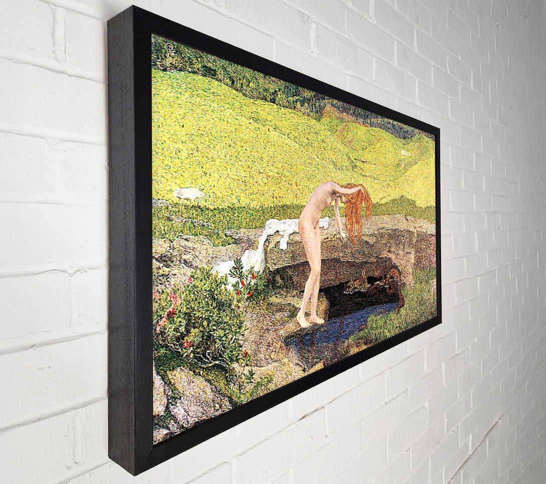  A Canvas Print of Segantini A Vanity Canvas Art