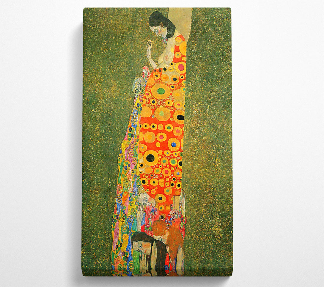  A Canvas Print of Klimt Abandoned Hope Canvas Wall Art