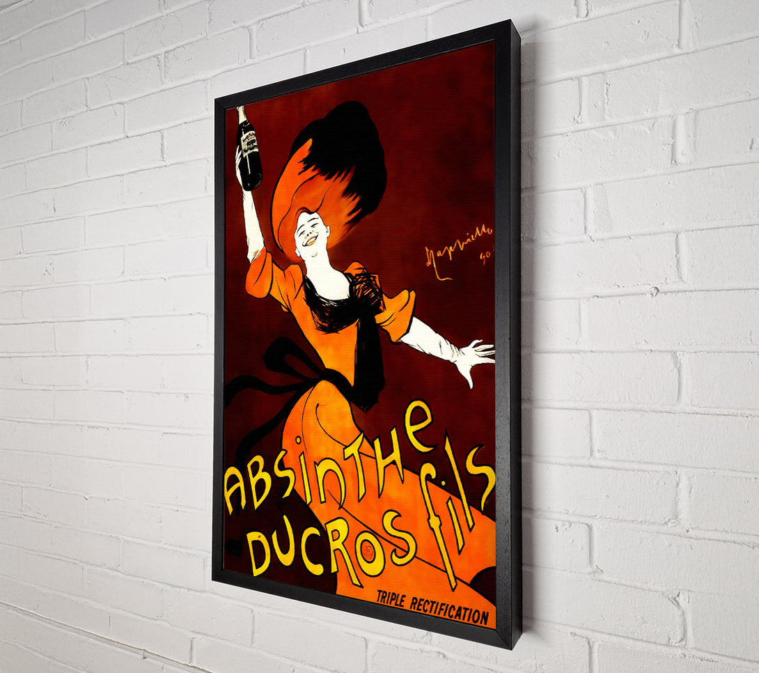  A Canvas Print of Absinthe Ducros Fils Canvas Art