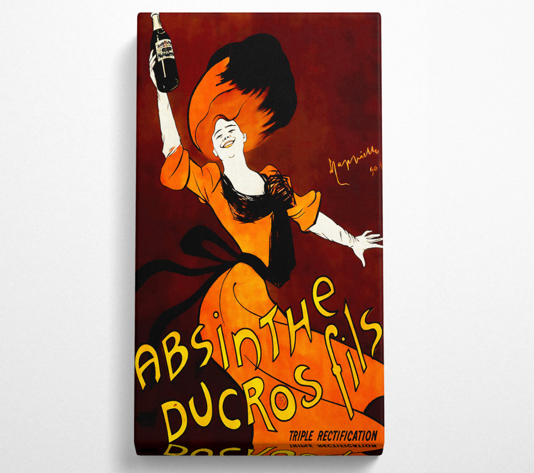  A Canvas Print of Absinthe Ducros Fils Canvas Art