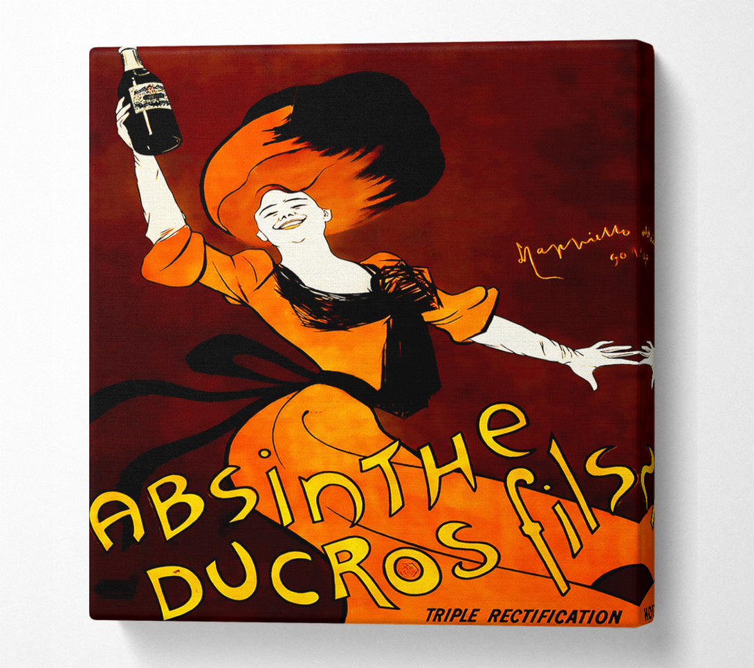  A Canvas Print of Absinthe Ducros Fils Canvas Art