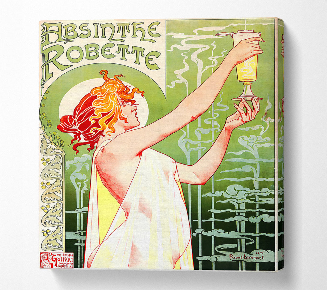 A Canvas Print of Absinthe Robette Canvas Wall Art