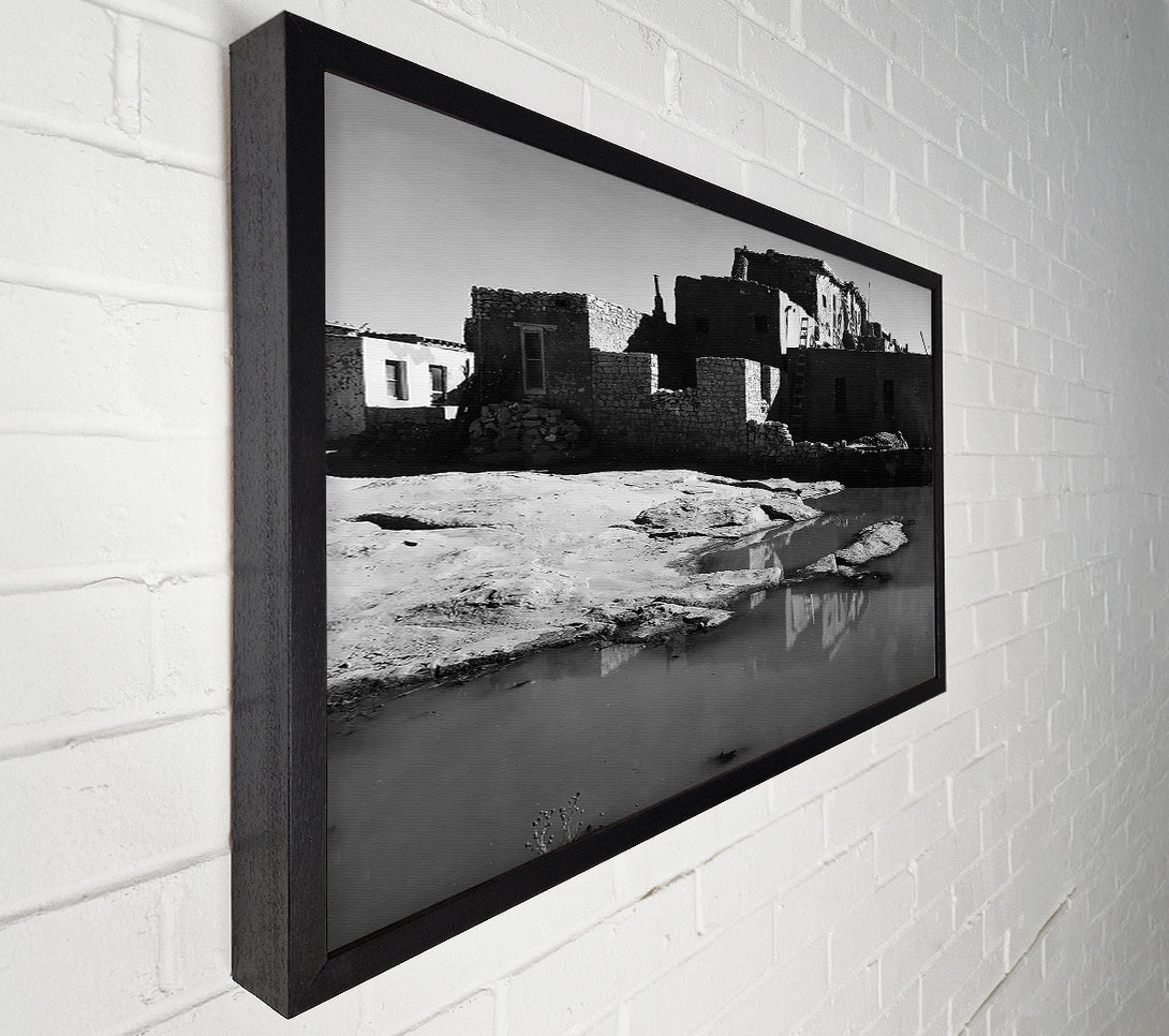  A Canvas Print of Ansel Adams Acoma Pueblo 3 Canvas Print