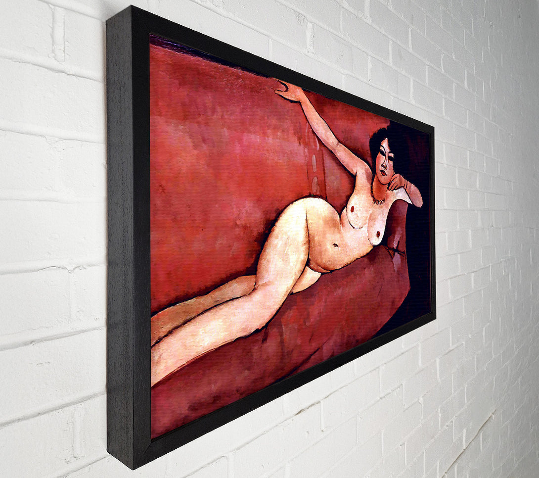  A Canvas Print of Modigliani Act On A Sofa Almaiisa Canvas Wall Art