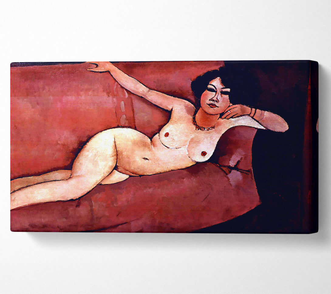  A Canvas Print of Modigliani Act On A Sofa Almaiisa Canvas Wall Art