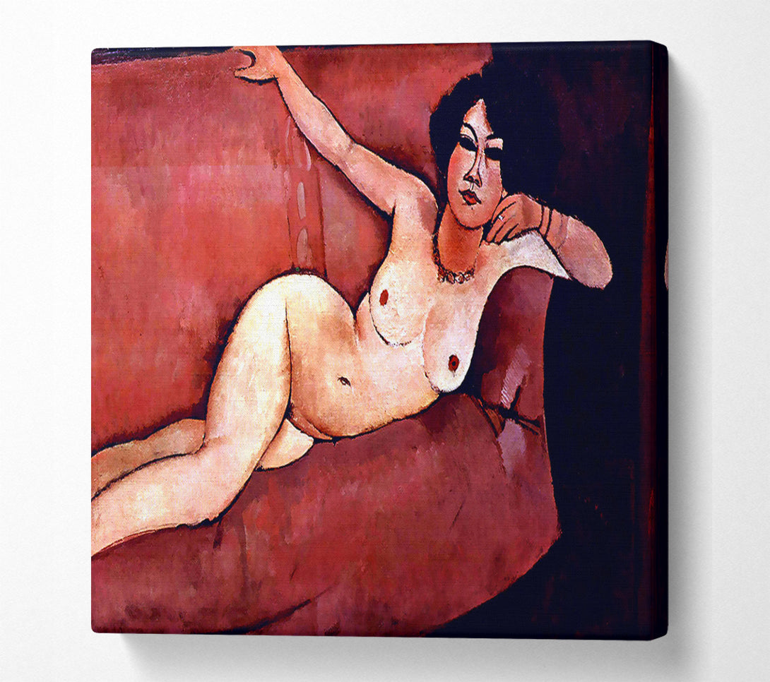  A Canvas Print of Modigliani Act On A Sofa Almaiisa Canvas Wall Art