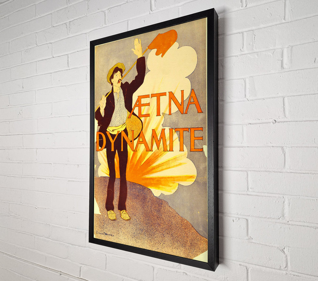  A Canvas Print of Aetna Dynamite Canvas Print
