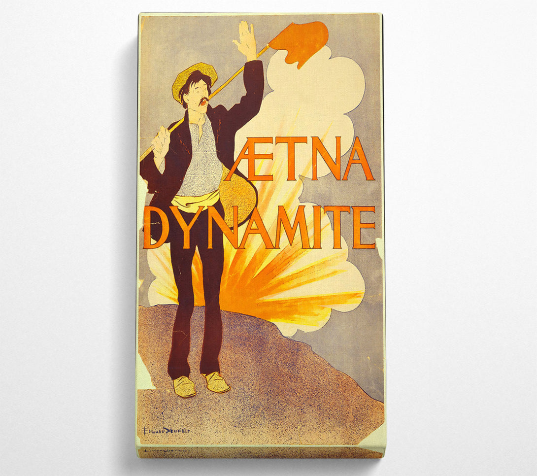  A Canvas Print of Aetna Dynamite Canvas Print