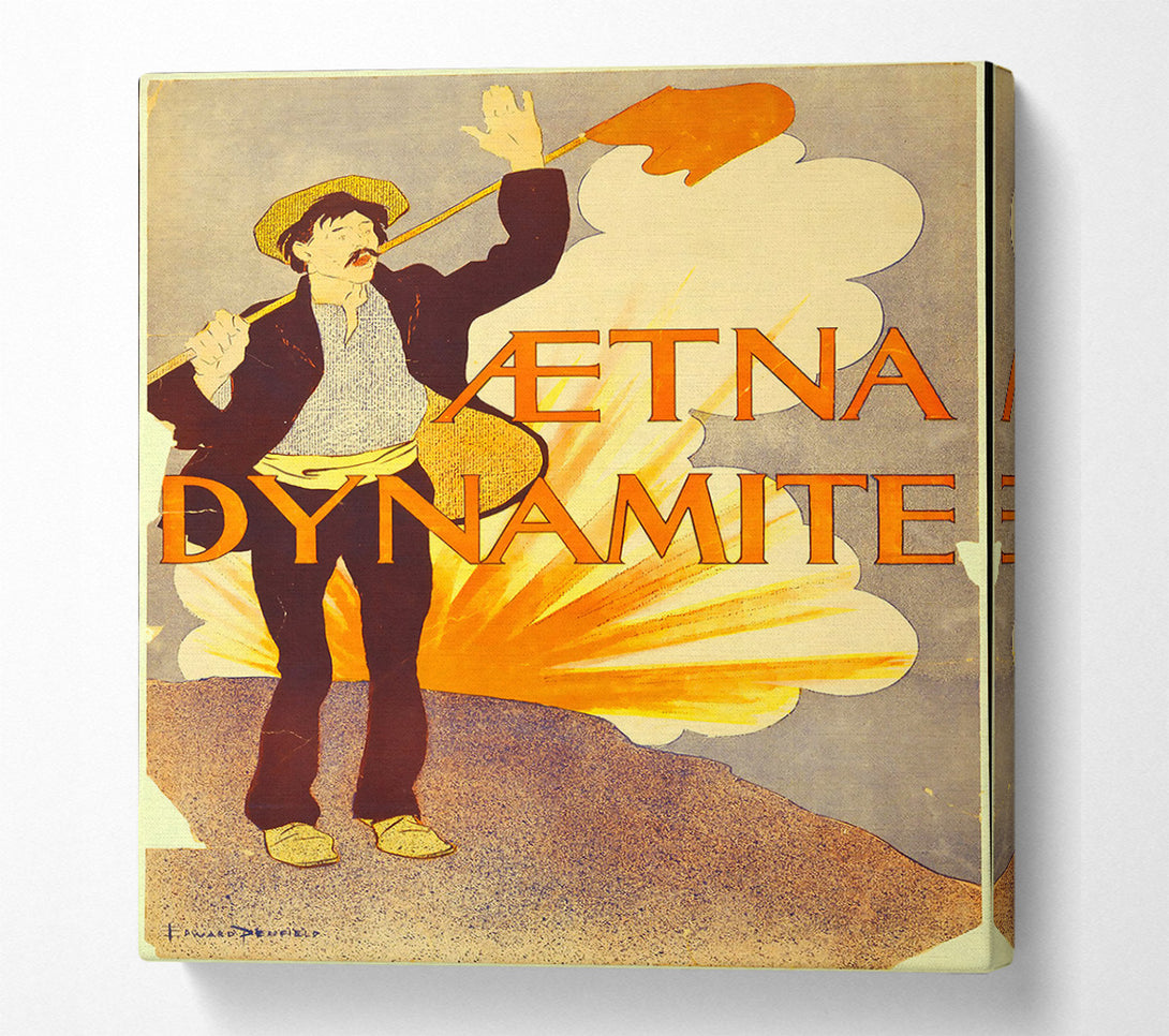  A Canvas Print of Aetna Dynamite Canvas Print