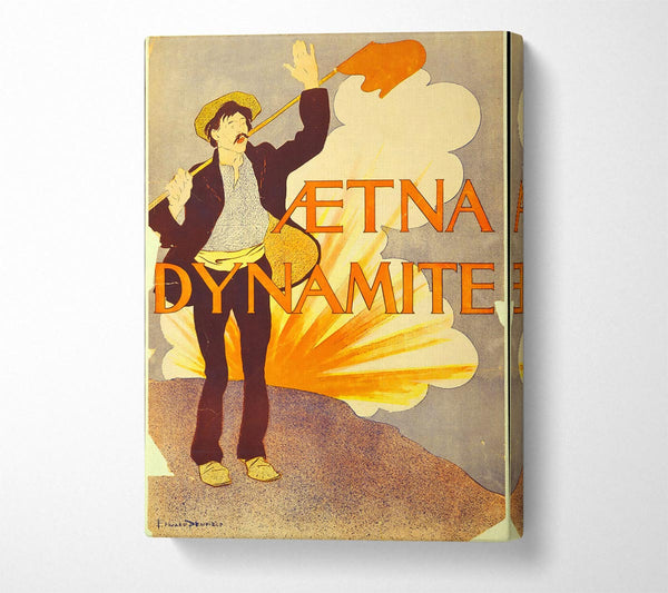  A Canvas Print of Aetna Dynamite Canvas Print