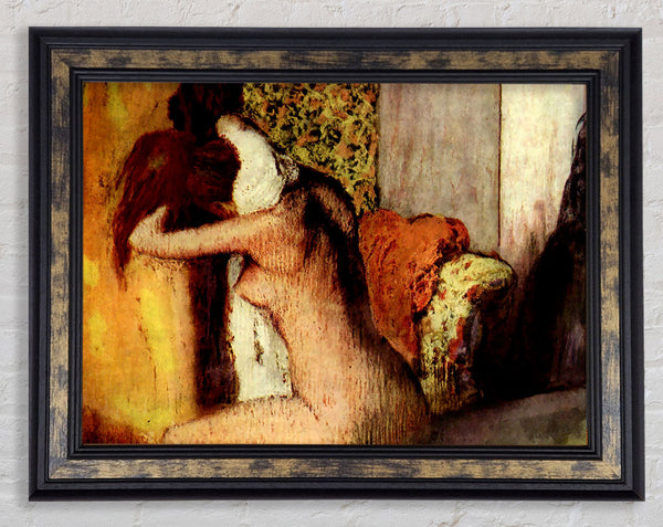 Degas After Bathing 2 Framed Print