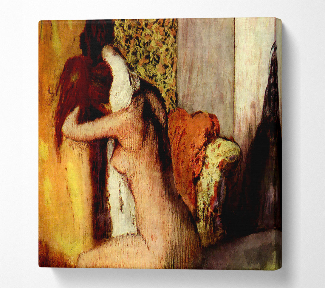  A Canvas Print of Degas After Bathing 2 Canvas Print