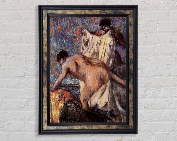 Degas After Bathing 3 Framed Print