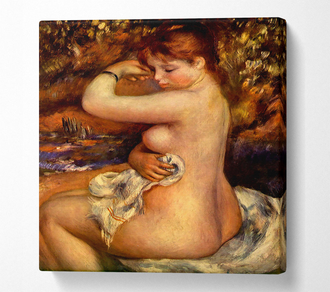  A Canvas Print of Renoir After The Bath Canvas Art