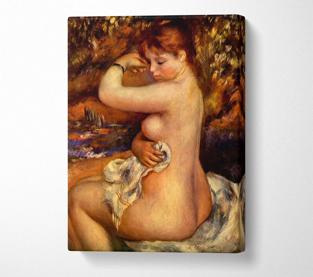  A Canvas Print of Renoir After The Bath Canvas Art