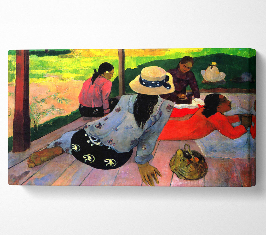  A Canvas Print of Gauguin Afternoon Quiet Hour Canvas Art