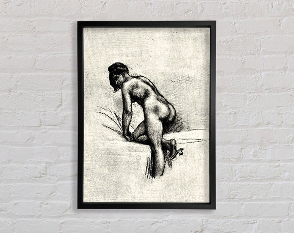 Felicien Rops Alleine Framed Print