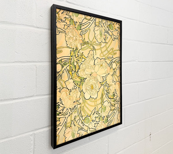 Alphonse Mucha Peonies
