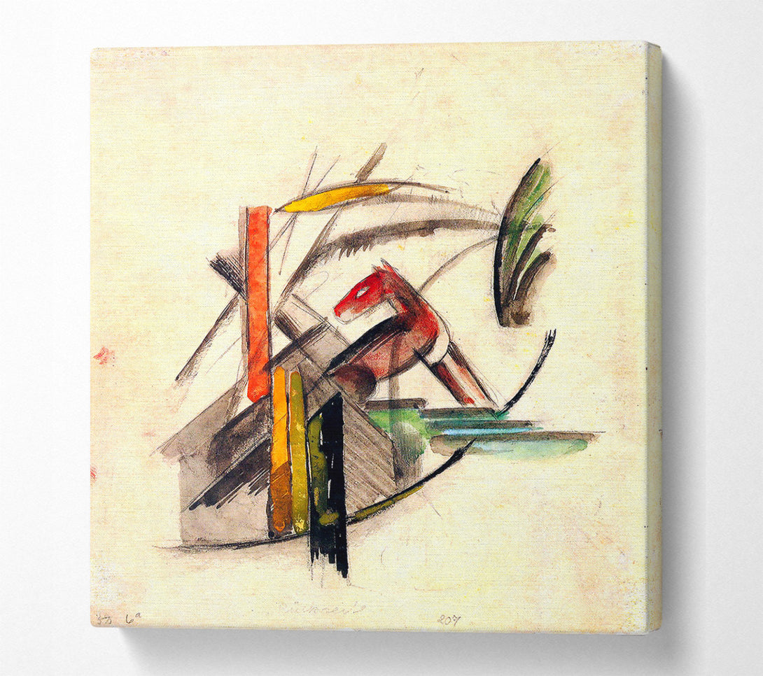  A Canvas Print of Franz Marc Animal Canvas Print