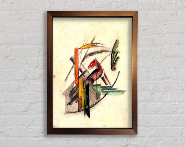 Franz Marc Animal Framed Print