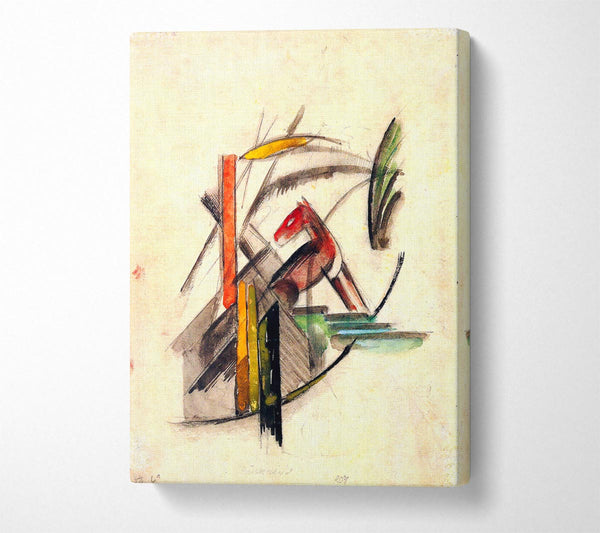  A Canvas Print of Franz Marc Animal Canvas Print