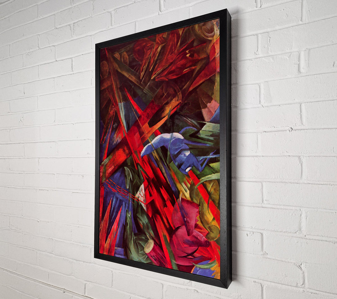  A Canvas Print of Franz Marc Animal Fates Canvas Wall Art