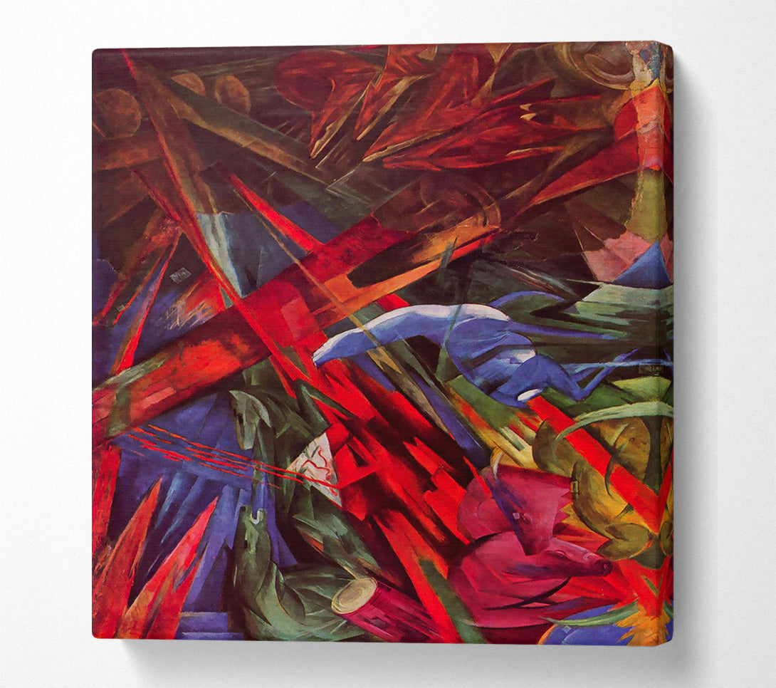  A Canvas Print of Franz Marc Animal Fates Canvas Wall Art