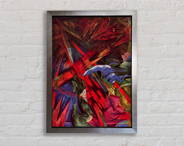 Franz Marc Animal Fates Framed Print