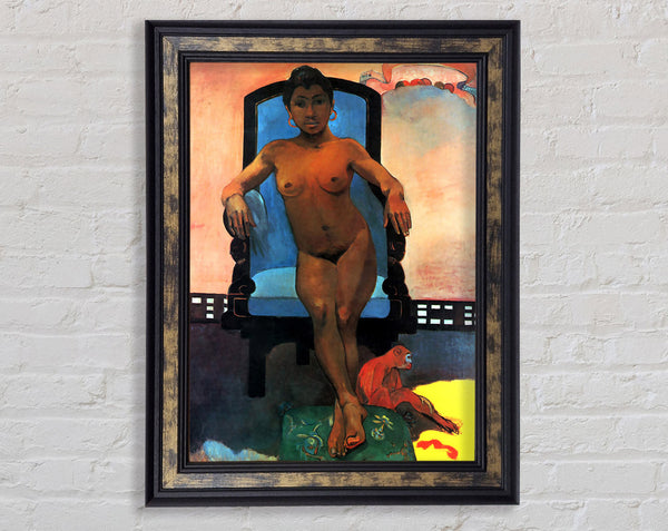 Gauguin Anna The Java Woman Framed Print